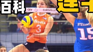 Volleyball meme encyclopedia: "Lotus Studies" | Dutch women's volleyball deputy attacker-Belian's fu