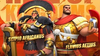 Comander LEGEND baru SCIPIO AFRICANUS dan FLAVIUS AETIUS