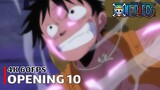 One Piece - Opening 10 【We Are】 4K 60FPS Creditless | CC