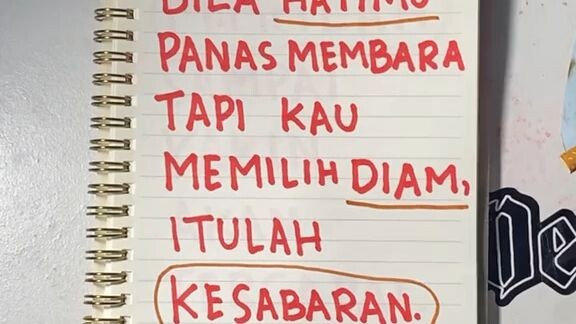 ketika sabar menjadi diam