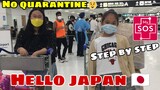 MANILA TO JAPAN ✈️ STEP BY STEP (NO NEED for QUARANTINE AND COVID TEST AT AIRPORT 🇯🇵)