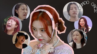 Jung Wheein Whining for almost 3 minutes