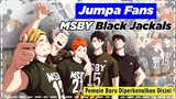 Acara Jumpa Fans Tim MSBY Black Jackals (Pemain Baru Diperkenalkan Disini) - Light Novel Haikyuu XII