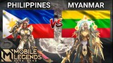Philippines Vs Myanmar in MLBB ( Lapu-Lapu Vs Minsitthar ) - Fuego Gaming