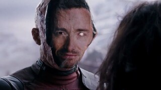 Facing the disfigured Deadpool, his girlfriend insisted on taking off his mask