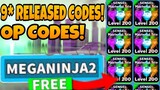 ALL OF RELEASE CODES IN *Ninja Legends 2* (9 NEW CODES!) ROBLOX 2021! FEBRUARY 1