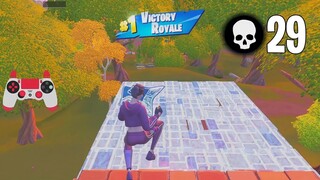 29 Kill Solo Vs Squads Win | Full Gameplay Season 5 (Fortnite Controller On PC)