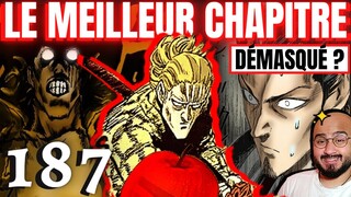 J'AI PLEURÉ DE RIRE ! KING NIVEAU SAITAMA. IL INSPIRE L'HÉROISME! - ONE PUNCH MAN 187 - REVIEW MANGA