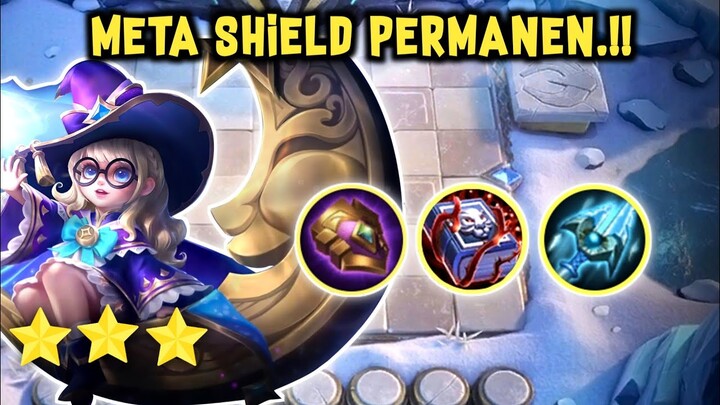 META CHANG'E SHIELD PERMANEN.!! 6 MAGE + 6 CADIA + 4 VENOM. MAGIC CHESS MOBILE LEGENDS