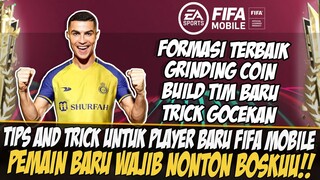 TIPS UNTUK PLAYER BARU / PEMULA GRINDING COIN, BUILD TIM FIFA 2022 MOBILE | FIFA MOBILE 22 INDONESIA