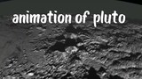 animations of Pluto ice mountain