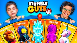 Le REGALO las SKINS ESPECIALES nuevas al NIÑO YOUTUBER...