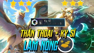 (ĐTCL) VOLIBEAR 3 SAO GÁNH TEAM CỰC MẠNH VỚI 6900 MÁU + 350 GIÁP/KHÁNG PHÉP CÙNG 5 KỴ SĨ THẦN THOẠI!