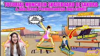 TUTORIAL MUNCULIN SKATEBOARD BARU DI SAKURA!! GOKIL..KEREN BANGET!! SAKURA SCHOOL SIMULATOR-PART 641