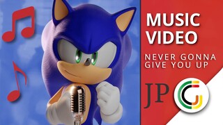 [Full Music Video] Sonic RickRoll, JP ANIME version - Graphy