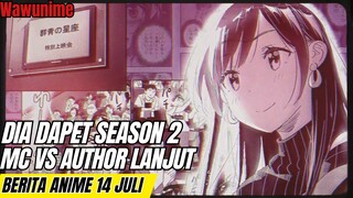 Anime Rent a Girlfriend dapet season 4, buset mc vs author dah ini | Berita anime