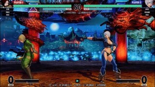 KOF15　最強アンヘル　壁反射１０HITコンボ　アンヘルの動きが読めない…