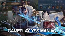 MLBB Gameplay Yin sun sin Maniac