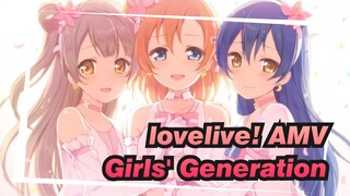 [lovelive! AMV] Girls' Generation - Oh!