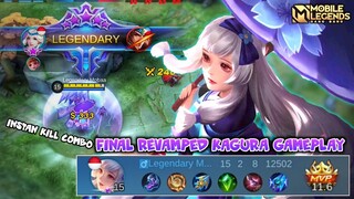 Kagura Revamp 2021 , Final Revamped Kagura Gameplay - Mobile Legends Bang Bang