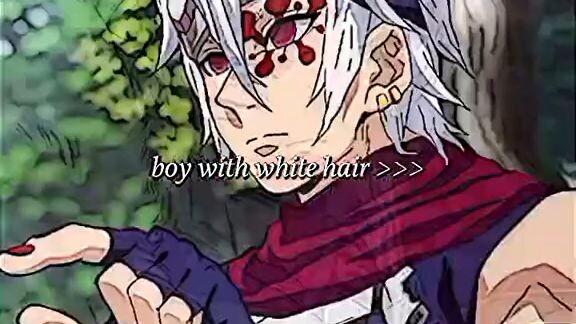 guys with white hair