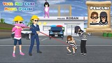 Yuta Mio Palsu Curi Mobil Motor Polisi 😰| Polisi Atom Tangkap Yuta Pencuri | Sakura School Simulator