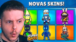 🔥 TODAS NOVIDADES E SKINS DA NOVA ATUALIZAÇÃO 0.47 DO STUMBLE GUYS! 😱 ‹ KHORTEX ›