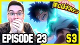 DEKU VS BAKUGO ROUND 2!! | My Hero Academia Season 3 Episode 23 REACTION | Anime Reaction