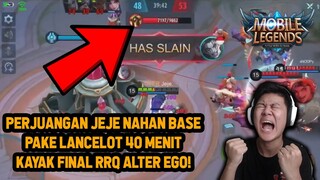 SOLO RANK NAHAN BASE 40 MENIT KAYAK FINAL MPL RRQ ALTER EGO! - Mobile Legends