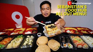 Sebastian's Food Hub All-Out-Menu!