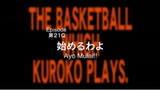 S1 E21 - Kuroko no Basket