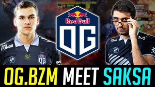 BZM meet former OG player "SAKSA" in ranked - NEW vs OLD