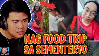 FOOD TRIP SA SEMENTERYO - FUNNY VIDEOS COMPILATION | Jover Reacts (reaction video)