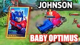 JOHNSON as BABY OPTIMUS | Ini sih bukan baby lagi 😭