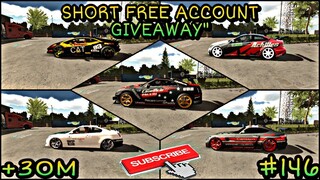 || Short Free Account Giveaway#146 || Car Parking Multiplayer 4.8.2