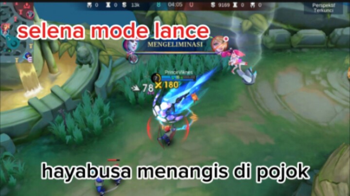 selena jungle gameplay🔥New Map MLBB X NARUTO 😱