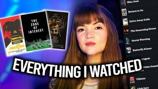 Everything I Watched In February 2024 | Letterboxd Wrap Up Recommendations | Spookyastronauts
