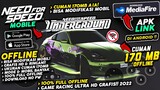 CUMAN 170MB! Game Need For Speed Underground Rival OFFLINE ANDROID Grafis HD! Ukuran Kecil! FULL