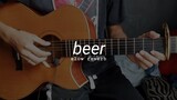 beer - itchyworms (slow reverb) guitar fingerstyle