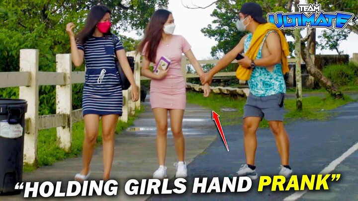 Holding Girls Hand Public Prank "Daming kinilig!"
