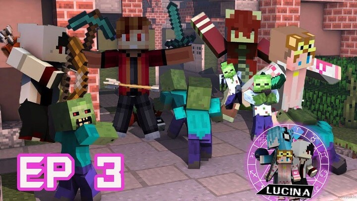 (Minecraft Story) Lucina รวมพลคนเล่นเกม EP3 เควสกิลครั้งแรกของพวกเรา