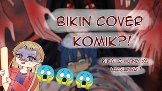 Bikin cover komik horor?! gimana sih hasilnya? ((speedpaint))