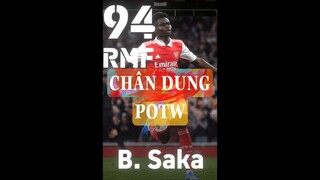 【CHÂN DUNG POTW】SỰ TRƯỞNG THÀNH CỦA BUKAYO SAKA !!! | EF 2023 MOBILE | TAP MOBILE GAMES