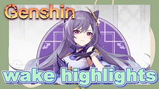 Genshin Impact wake highlights