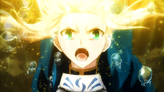 Fate/Zero : Saber Kill Caster "Excalibur Scene"【1080p 60Fps】