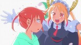 Tohru and Kobayashi cute moments (Waifu and Husbando moments)