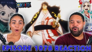 THE NEW SHOGUN OF WANO MOMONOSUKE! One Piece Episode 1078 REACTION