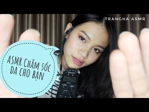 ASMR Roleplay Chăm Sóc Da Cho Bạn (chải tóc, tapping,..) | Doing Your Skincare Routine (vietnamese)