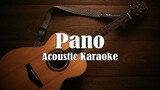 Pano -Zach Tabudlo (Acoustic Karaoke)