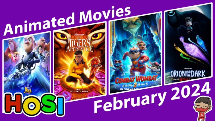 Animated Movies February 2024